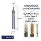 Optional END-MILL CUTTER (1.0mm)  for Thin Multi-Track Internal Groove Keys  -  Suits LK ORIGEN KEY MACHINE