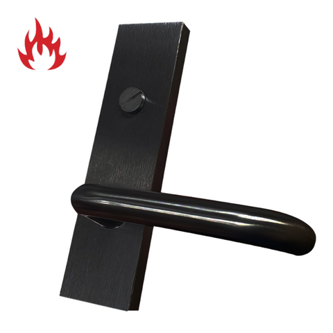 'Wide' (SQ. END) EXTERNAL - Emerg. Turn & Lever *BLACK*