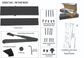 '165 Series' DOOR CLOSER - Rack & Pinion - (2-6) *MATTE BLACK*