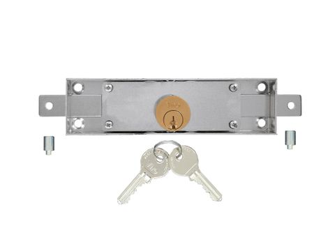 Light Duty ROLLER SHUTTER LOCK (156 x 42mm) *Loose Pin*