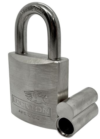 500 Series' 50mm (ALB) PADLOCK - S/STEEL SHKL.