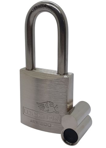 500 Series (LS) 50mm (ALB)PADLOCK - 50mm S/STEEL LONG SHKL.