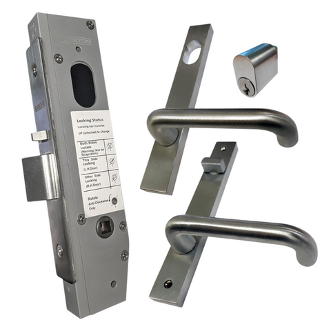 30mm Mortice Lock KIT2 (ENTRANCE) - Inc. Lock, Furniture & Cylinder