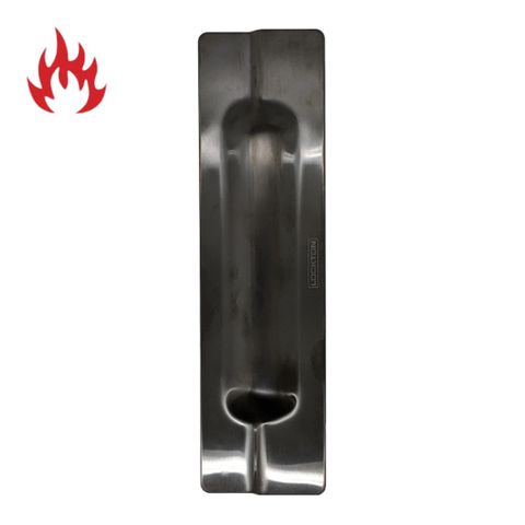 STRIKE SHIELD (Blocker Plate) to suit 60mm Mortice & 127mm B/Set Locksets (Concealed Fix) *Matte Black*