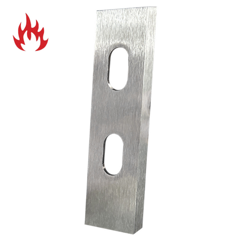 'Square End' - EXT PLATE - DUAL ENTRY
