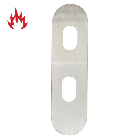 Round End - EXT PLATE - DUAL ENTRY
