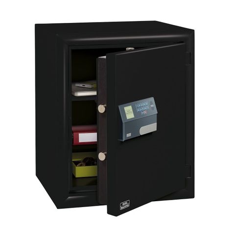 'Diplomat' SAFE - Electronic/Finger Scan (56-Litres) *Black*