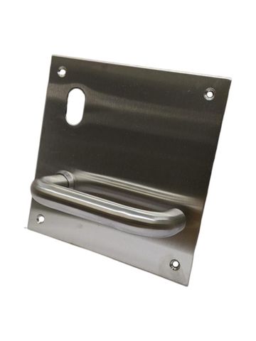 '162 SERIES' SQ. INTERNAL PLATE - CYL HOLE & LEVER - LEFT