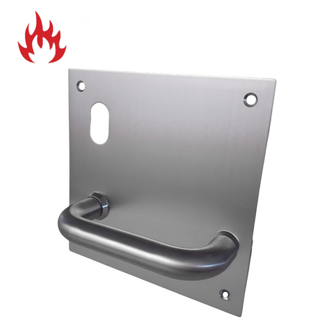 162 SERIES SQ. INTERNAL PLATE - CYL HOLE & LEVER - LEFT