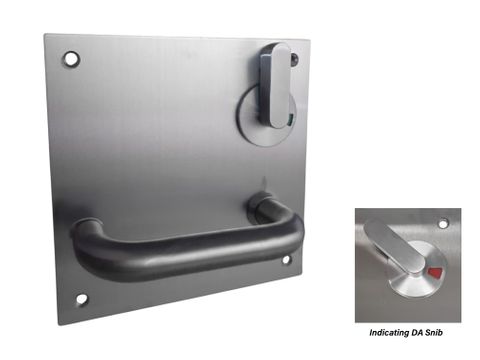 162 SERIES SQ. INTERNAL PLATE INDICATING DA TURN SNIB & LEVER - RIGHT