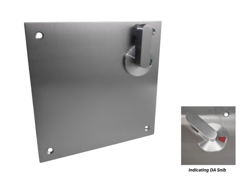 162 SERIES SQ. INTERNAL PLATE (Suit OLD Style 45°) INDICATING DA TURN SNIB ONLY - RIGHT