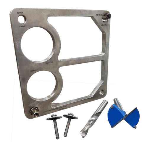 162 SERIES DRILL TEMPLATE (Sq. Plate) - For Retrofitting 200 & 202 LW Furniture