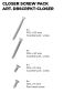 'Commercial' DISPLAY BOARD - DOOR CLOSERS (R&P) - Graphic Product Info & Related Display Stock