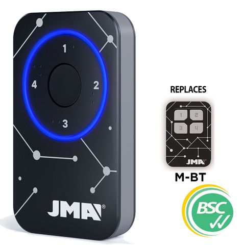 'JMA' M-BT Advance DUPLICATING REMOTE - for Fixed & Rolling Code Remotes
