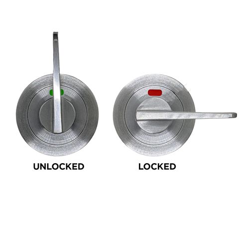 Round Rose INDICATING DA TURN SNIB (50mm Dia.) - Suits SG-ML60-DB & SG-ML60-SLD Mortice Locks