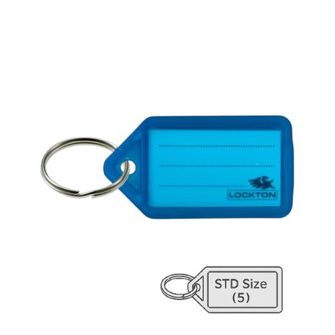 KEY TAGS (VIVID) *Blue* - Pkt of 20