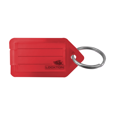 KEY TAGS *Red* - Pkt of 20
