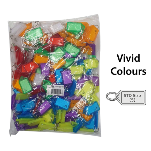 'Refill' KEY TAGS - VIVID Colours - 175 Tags