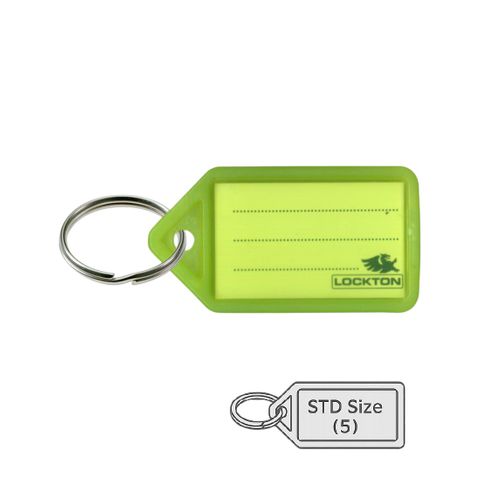 KEY TAGS (VIVID) *Yellow* - Pkt of 20