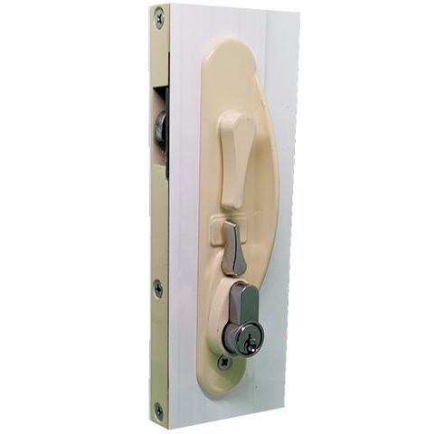 'Sliding' SECURITY SCREEN DOOR LOCK *Primrose*