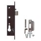 'Hinged' SECURITY SCREEN DOOR LOCK *Brown*