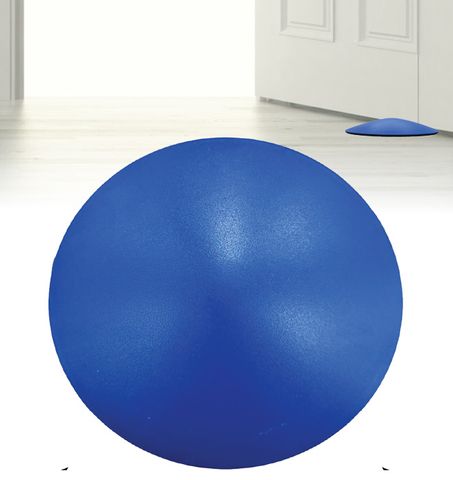 'Essentials' DOOR STOPPER *Vivid BLUE* (Form&Function)  Anti-Slip on Wood, Tiles & Carpet