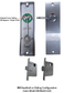 'Square End' - INT PLATE - INDICATING DA TURN SNIB Only - Suits SG-ML60-DB & SG-ML60-SLD Mortice Locks