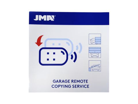 STICKER 'Garage Remote Copy Service' (Outside)