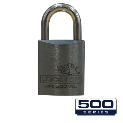 '500-SERIES&trade;'  45mm (KD) PADLOCK *GUN METAL* - S/STEEL SHKL.