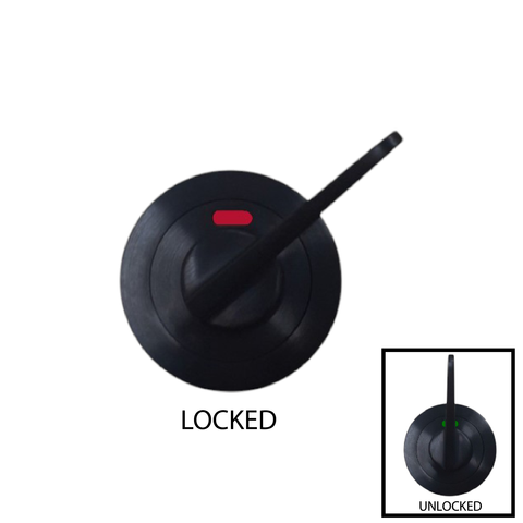 Round (50mm Dia.) - Ind. DA Snib *BLACK*