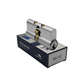 LOCK CYLINDER - DBL EURO FIXED - 5-PIN *Satin Chrome* (KA)
