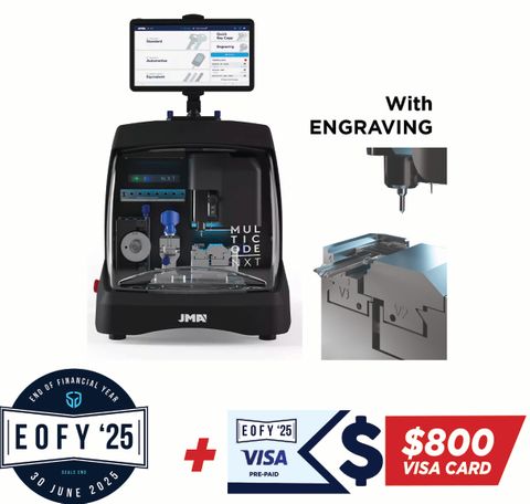 'MULTICODE NXT' CODE MACHINE *With ENGRAVING* EOFY '25 (Valid till 30 June 2025)