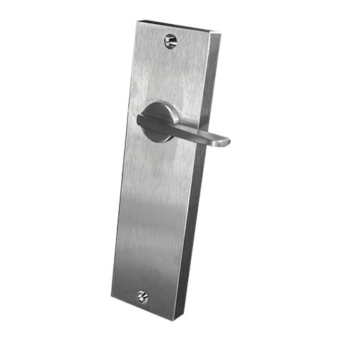 Square End' - INT PLATE - DA SNIB ONLY  (Suit 90°)  *Satin Chrome*