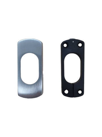 'Premium' ESCUTCHEON to suit 590 Mortice Locks (Swing Bolts)  *Satin Chrome*