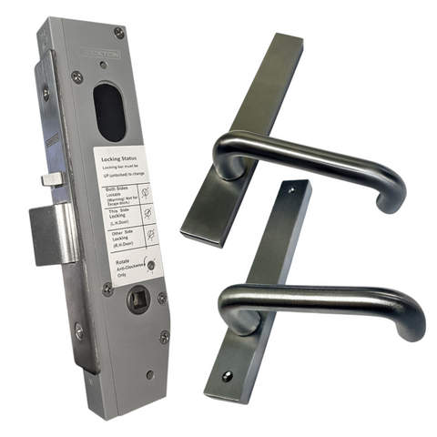 30mm Mortice Lock KIT3 (PASSAGE) - Inc. Lock & Furniture