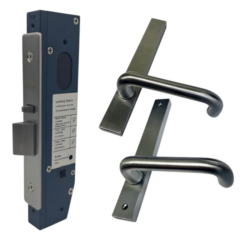 30mm Mortice Lock KIT3 (PASSAGE) - Inc. Lock & Furniture