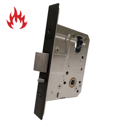 '60mm' Backset MORTICE LOCK *Matte Black*