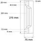 STRIKE SHIELD (Blocker Plate - Visible Fix) - Suits ML60/ML95 & CADELL52 + More  *S/Steel*