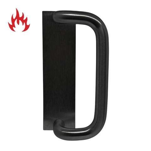 'Wide'  (SQ. END) EXTERNAL - 'D' Handle Only*BLACK*