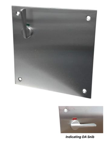 162 SERIES SQ. INTERNAL PLATE (Suit 90°) INDICATING DA TURN SNIB ONLY* - LEFT
