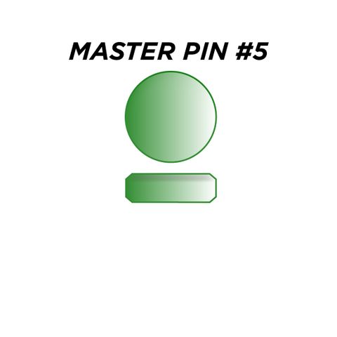 MASTER PIN #5 *GREEN* (0.075") - Pkt of 144