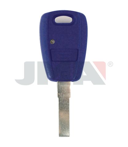 KEY SHELL - 1 Btn + Fixed Blade *Blue* - Suits FIAT (Like: SIP22) - P6