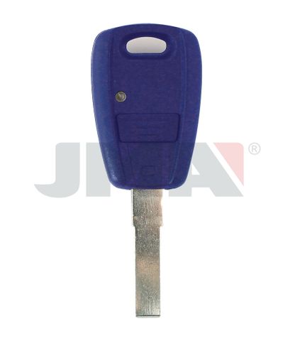 KEY SHELL - 1 Btn + Fixed Blade *Blue* - Suits FIAT (Like: SIP22) - P6