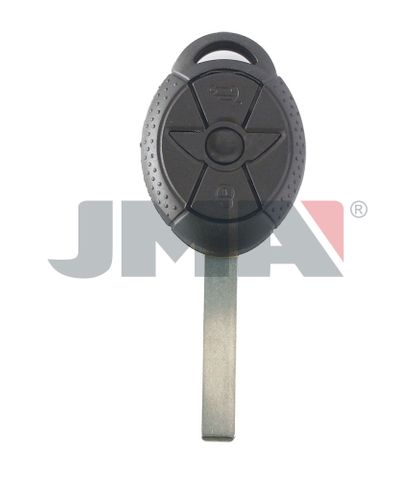 KEY SHELL - 3 Button + Fixed Blade (Like: HU92R) - Suits MINI - 02