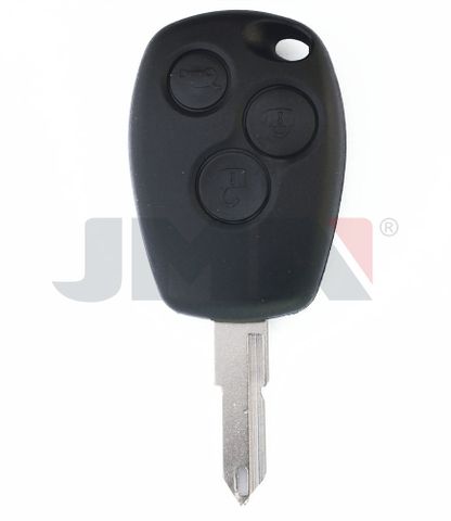 KEY SHELL - 3 Btn + Fixed Blade -Suits OPEL/RENAULT (Like: NE73)