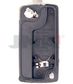 KEY SHELL - 3 Btn + FLIP Blade - Suits PEUGEOT (Like: NE78) - P6