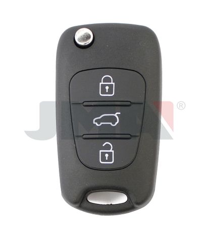 KEY SHELL - 3 Btn + FLIP Blade  - Suits HYUNDAI/KIA (Like: HY-22) - P2