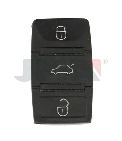 KEY SHELL - 3 Button (Repl. Insert) Suits VOLKSWAGEN