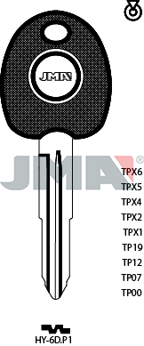 Transponder KEY - HYUNDAI  (Like: HYN7R/HY7SCP)