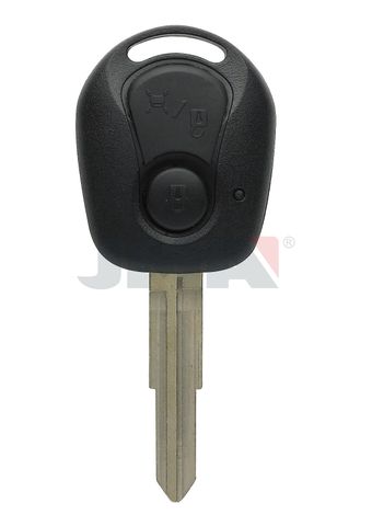 KEY SHELL - 2 Btn + Fixed Blade - Suits SSANGYONG (Like: SSY3TE)